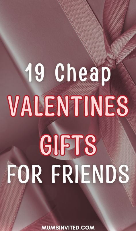 Get inspired by these easy, last minute Valentines gifts for friends or your bff. They are simple but creative galentines gifts to add to a homemade DIY galentine basket that your friends will love. You will find loads of small Galentine's day ideas for her here. Discover cute things to get your bestie for a girlfriend Vday celebration. Happy Galentines Day 2024. Valentines day ideas for friends. Valentines presents for friends. Cute valentine gifts. Small valentines day gifts Cute Things To Get Your Girlfriend Gift Valentines Day, Galentines Gifts Idea Homemade, Valentines Day Gift Ideas For Bestie, Valentines For Friends Diy, Small Valentines Gifts For Friends, Cute Simple Gifts For Girlfriend, Valentine's Day Gift Ideas For Friends, Galentines Gifts Idea Cheap, Valentine Day Ideas For Girlfriend