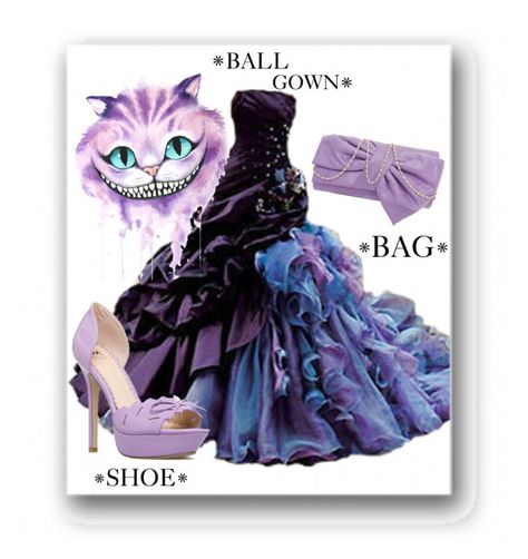 "Cheshire cat ^_^" by krgood7 ❤ liked on Polyvore featuring A|Wear, Wonderland, cheshirecat and halloweencostumes Cheshire Cat Fashion, Chesire Cat Aesthetic Outfit, Alice In Wonderland Homecoming Dress, Cheshire Cat Inspired Outfits, Cheshire Cat Human, Cheshire Cat Outfit, Cheshire Cat Dress, Alice Photoshoot, Black Alice In Wonderland