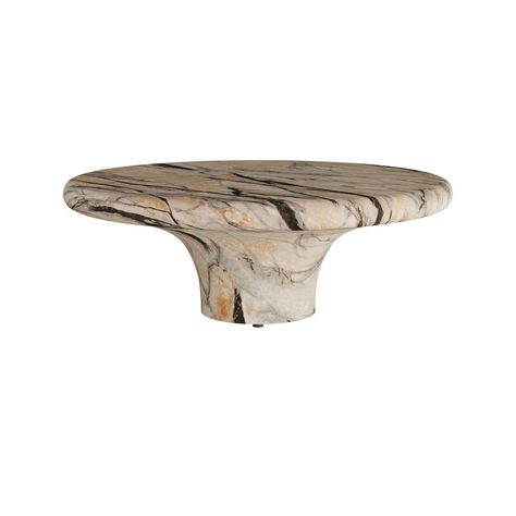 Zahara Coffee Table Italian Sculpture, Lightweight Concrete, Rooster Decor, Arteriors Home, Luxury Contemporary, Coffee And Cocktail Tables, Italian Marble, Marble Sculpture, Marble Coffee Table