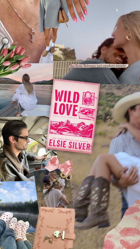 wild love - elsie silver #wildlove #wildloveelsiesilver #elsiesilver #wildloveaesthetic #wildlovewallpaper #wildlovebook #aesthetic #fordgrant Elsie Silver, Love Collage, Rose Hill, Wild Love, Little Library, Book Posters, World Of Books, I Love Reading, Fan Book