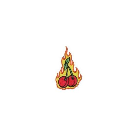 Flaming Cherries Patch, Patches, £3.00 ($4.18) ❤ liked on Polyvore featuring accessories and patches Flaming Cherry Tattoo, Moodboard Png, Cherry Tattoos, Flame Tattoos, Fire Tattoo, Body Is A Temple, Cheryl Blossom, Tattoo Set, Cc Logo