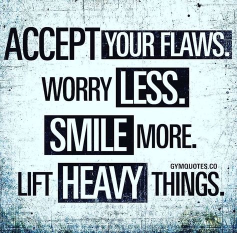 Instagram post by Women Who Lift Weights • Feb 17, 2019 at 12:00am UTC Accept Your Flaws, Worry Less Smile More, Keto Quote, Gym Memes Funny, Fashionable Hostess, Believe In Yourself Quotes, Fitness Motivational, Gym Quotes, Funny Gym Quotes