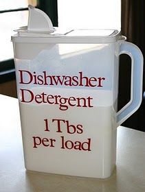 homemade dishwasher detergent Homemade Dishwasher Detergent, Putz Hacks, Homemade Cleaning Supplies, Dishwasher Soap, Homemade Cleaning Products, Diy Cleaners, Dishwasher Detergent, Cleaning Recipes, Cleaners Homemade