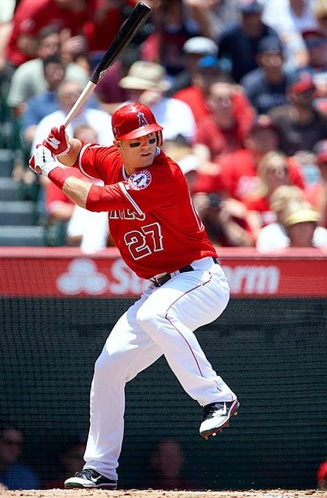 Mike Trout Angels Baseball, Bleacher Report, Mike Trout, Sport Player, Mlb Players, Mlb Teams, Baseball Games, Sports Stars, Play Ball