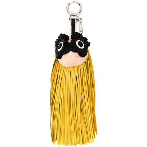 Fendi 7AR5966GV F04Y6 Leather/Fur/Exotic Skins->Fox Fur (40.450 RUB) ❤ liked on Polyvore featuring accessories and fendi Elephant Bag, Leather Key Ring, Leather Fringe Bag, Fendi Handbag, Black And White Flowers, Leather Keyring, Denim Bag, Leather Key, Leather Keychain