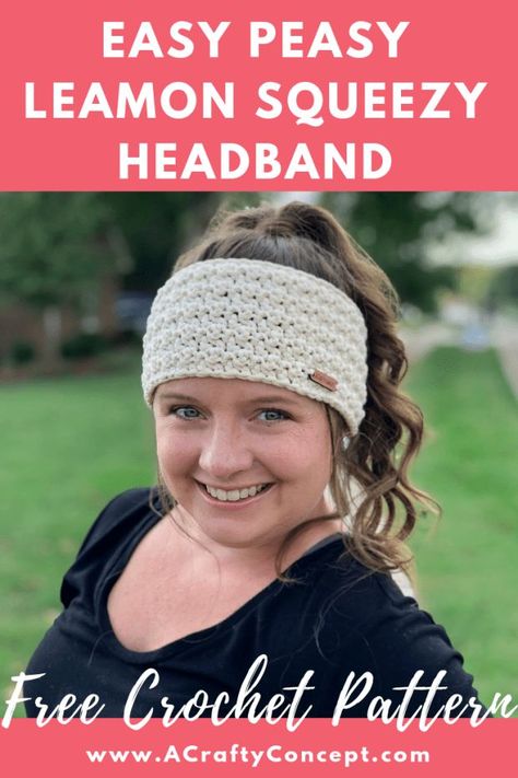 Crochet Earwarmers, Crochet Ear Warmer Free Pattern, Head Warmers, Crochet Ear Warmer Pattern, Crochet Headband Free, Easy Crochet Headbands, Crochet Beginners, Bandeau Au Crochet, Crochet Headband Pattern Free