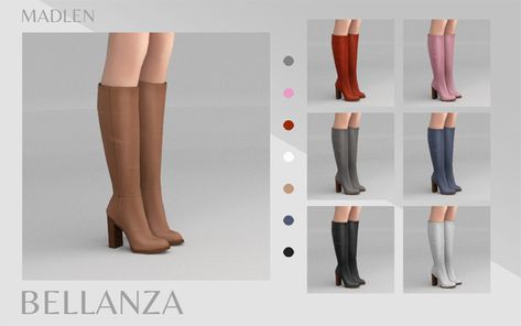 Sims 4 Boots Maxis Match, Ts4cc Shoes, Die Sims 4, Sims 4 Traits, Sims Packs, Cc Shoes, Cc Clothes, Sims 4 Cc Shoes, Pelo Sims