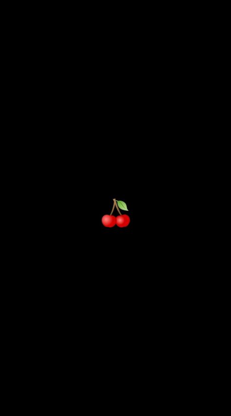 cherry wallpaper ❤️🍒 Black Cherry Wallpaper, Cherry Wallpaper Iphone, Cherry Wallpaper Aesthetic, Cherry Wallpaper, Emoji Wallpaper Iphone, Emoji Photo, Cute Love Memes, Original Iphone Wallpaper, Wallpaper Iphone Disney