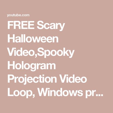 FREE Scary Halloween Video,Spooky Hologram Projection Video Loop, Windows projection halloween video Scary Halloween Videos, Digital Halloween Decorations, Halloween Projection, Hologram Projection, Hologram Video, Digital Decorations, Michael Jackson Thriller, Halloween Gif, Halloween Window