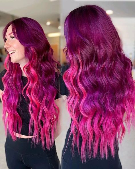 Short Bleached Hair, Magenta Hair, Rainbow Hair Color, Creative Hair Color, Ginger Hair Color, Dyed Hair Inspiration, Bright Hair, Hair Styles 2017, Hair Dye Colors