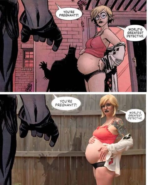 Anime Pregnant, Catwoman Comic, Gotham Villains, Catwoman Cosplay, Harley Quinn Comic, Pretty Pregnant, Dc Comics Heroes, Univers Dc, Arte Dc Comics