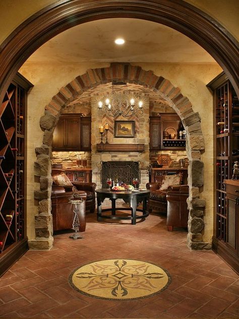 Rustic House Design, Wine Cellar Basement, Wine Cellar Design, Italian House, Cellar Design, Cheap Wine, Home Theater Rooms, Rustic Home Design, Home Theater Seating