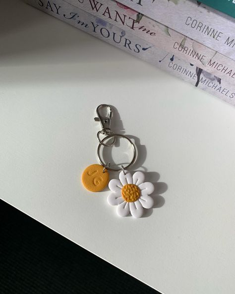 Key rings 🗝️ Add a splash of creativity to your keys with these custom polymer clay key rings! Perfectly unique and handcrafted just for you. Ready to ship styles available online now & you can also place a custom order 🫶🏻 Cute Art Projects, Polymer Clay Ring, Clay Keychain, Hanging Clothes Racks, Air Dry Clay Projects, Calligraphy Art Print, Polymer Clay Diy, Handmade Paper Crafts, Ceramics Ideas