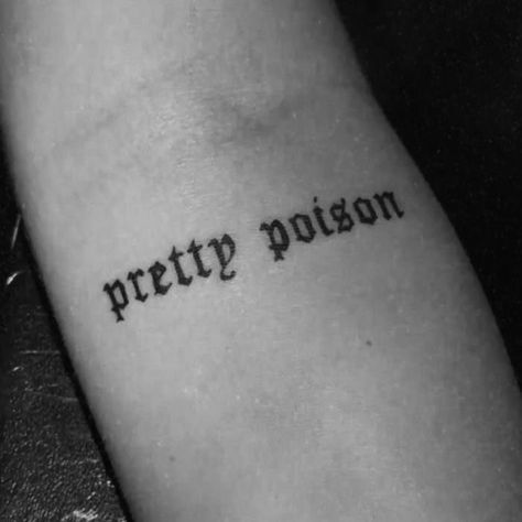 Poison Tattoo, Pretty Poison, Pug Tattoo, One Word Tattoos, Hippie Tattoo, Peacock Feather Tattoo, Surreal Tattoo, Wing Tattoo Designs, Minimalist Tattoos