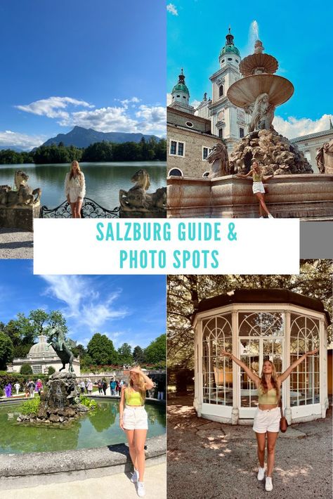 Salzburg Travel, Castle Inspiration, Vienna Austria Travel, Austria Travel Guide, Instagram Places, Sleeping Beauty Castle, Salzburg Austria, Austria Travel, Europe Photos