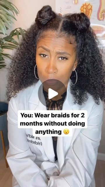 Abra Kadabra Hair & Healing on Instagram: "Please stop this! I am here to inform you that it’s not healthy to ignore your scalp and hair care just because you have braids and if you continue to do it, you will more than likely not be able to achieve the HAIR GROWTH you want but also, you increase the chances of experiencing HAIR LOSS. 

Here is why 

1. More than likely, a heavy thick creams-edge control with more than likely some harsh ingredients are being used. That’s already risky in itself but for it to sit in your scalp for months is dangerous. It’s dangerous for your scalp, hair and health. It clogs ups your follicles and weakens the ability for your follicle to hold on to the hair strands. Why do you think you lose so much hair when removing. Some of its natural but we can assure y Hair Strands, Edge Control, Please Stop, Hair Strand, I Am Here, Just Because, Do Anything, Hair Growth, Clogs