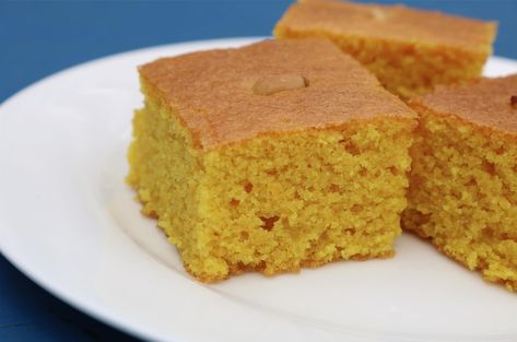 Sfouf (Lebanese Turmeric Cake) by Zaatar and Zaytoun Lebanese Desserts, حلويات عربية, Syrian Food, Semolina Cake, Arabic Sweets, Lebanese Recipes, Cream Desserts, Lentil Recipes, Perfect Cake