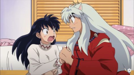 Inuyasha And Kagome, Inuyasha Kagome, Inuyasha Love, Inuyasha Fan Art, Inu Yasha, Kagome And Inuyasha, Kagome Higurashi, Beautiful Aesthetic, Anime Nerd