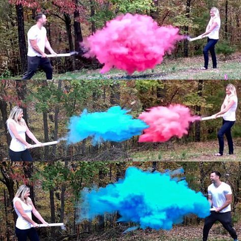 24" SMOKE POWDER CANNON ™ Ships Same Day! Gender Reveal Smoke Powder Cannons! New Gender Reveal Idea! Gender Reveal Party Food, Creative Gender Reveals, Twin Gender Reveal, Pregnancy Gender Reveal, Gender Reveal Ideas, Baby Reveal Party, Gender Party, Gender Reveal Party Decorations, Gender Reveals