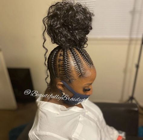 Shuku Hairstyle, Hair Attachments, Black Hairstylist, Hairstyle African, Most Beautiful Hair, Braids Bun, Black Kids Braids Hairstyles, Lemonade Braids Hairstyles, Feed In Braids Hairstyles