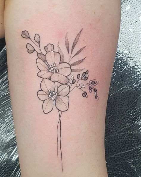 Wildflower Tattoo, Art Tattoo, Wild Flowers, Tattoos, Drawings