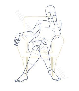 Pose Duduk, Poses Sitting, Drawing Poses Male, Sitting Pose Reference, Drawing Bases, Anatomy References, Male Pose Reference, Drawing Body Poses, Sketch Poses