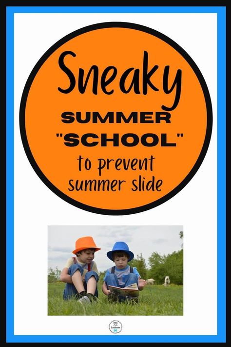 Prevent summer slide with some sneaky summer school. These ideas will help your kids forget they're getting educated while they're having fun June Themes, Sped Math, All About Me Printable, We Are Teachers, School Learning, Easy Science Experiments, Summer Slide, Summer Learning, Primary Students