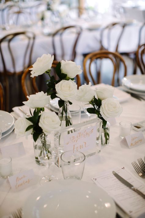 Bistro Molines wedding | Sarah & Luke - Sarah & Luke Bud Vase Centerpiece, Hunter Valley Wedding, Candle Wedding Centerpieces, White Wedding Theme, Hunter Valley, Wedding Vases, Diy Wedding Flowers, Valley Wedding, Wedding Mood Board