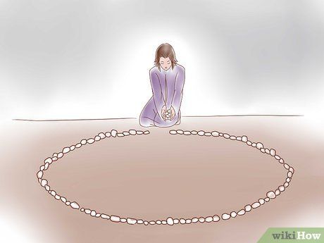 How to Cast a Circle: 10 Steps (with Pictures) - wikiHow Cast A Circle, Moon Spells, Spells For Beginners, Sacred Circle, Healing Spells, Wiccan Spell Book, Magical Life, Wicca Witchcraft, Wiccan Spells