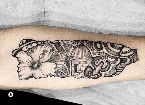 Puerto Rican Island Tattoo, Puerto Rican Inspired Tattoos, Puerto Rican Culture Tattoos, Puerto Rico Island Tattoo, Puerto Rico Tattoo Ideas For Women, Puerto Rican Flower Tattoo, Puerto Rican Tattoos For Women, Small Puerto Rico Tattoo, Puerto Rico Tattoos