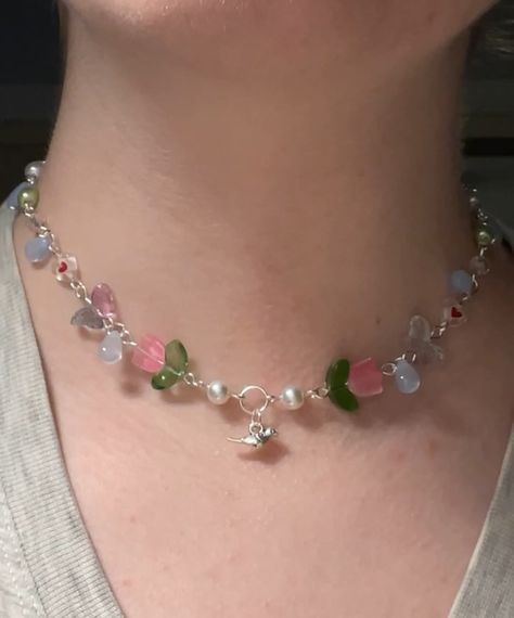 Aphrodite’s Sparrow choker (adjustable) $35.00 Now available 💕🐦‍⬛ #sparrow #birds #tulip #tulips #gemstones #gemstonejewelry #literature #dragons #dragon #greekmythology #beadsjewelry #cottagecore #fairycore #smallbusiness #smallbusinessowner #smallbusinesssupport #flowers #flower #flowerjewellery Tulip Beads, Fairycore Jewelry, Fantasy Dream, Fairycore Aesthetic, Diy Gift Set, Fashion Aesthetics, Shop Ideas, Fairy Core, Aphrodite