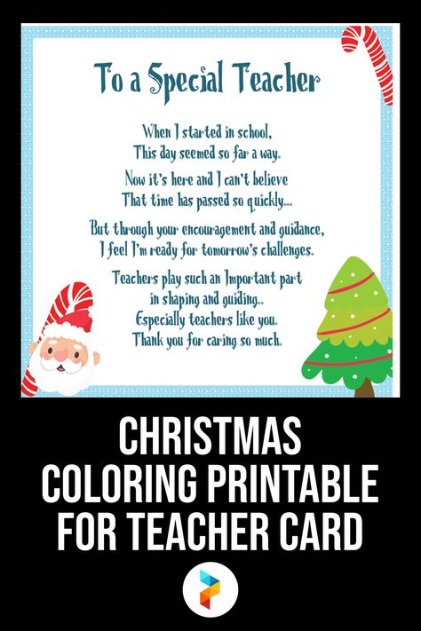 Dear to all our beloved teacher, we are preparing to give you this card for your Christmas. Hope you like it as much as we love you! Greetings, your students. Christmas Card Ideas For Teachers, Alliteration Activities, Best Christmas Messages, Christmas Card For Teacher, Greeting Cards For Teachers, Good Friday Images, Christmas Hope, Printable Things, Message For Teacher