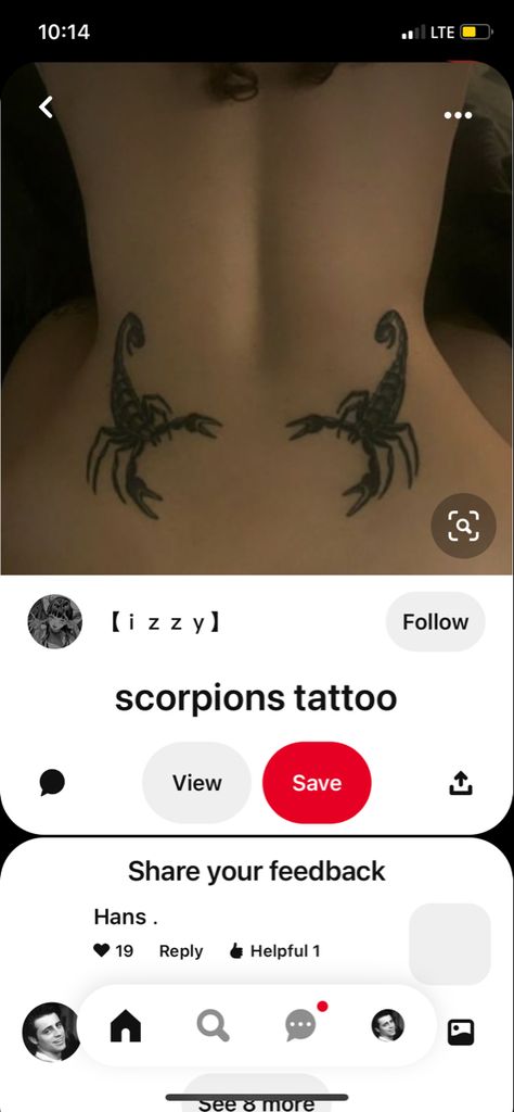 Lower Back Scorpio Tattoo, Scorpion Tramp Stamp Tattoo, Scorpio Lower Back Tattoos, Back Tattoo Women Scorpion, 2 Scorpions Tattoo, Scorpion Back Tattoo Women, Scorpio Tattoo Neck, Scorpio Hip Tattoo, Scorpio Tattoo Thigh