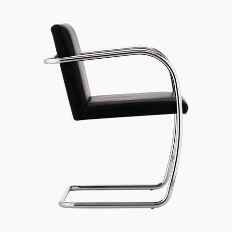 Brno Tubular Chair Tubular Chair, Chrome Dining Chairs, Brno Chair, Dining Room Furniture Design, Cheap Office Chairs, Stainless Steel Chair, Chrome Chair, Ludwig Mies Van Der Rohe, Defying Gravity