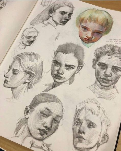 Arte Grunge, Arte Sketchbook, Arte Inspo, Sketchbook Art, Sketchbook Inspiration, Sketch Painting, Pencil Portrait, 인물 사진, Instagram Page