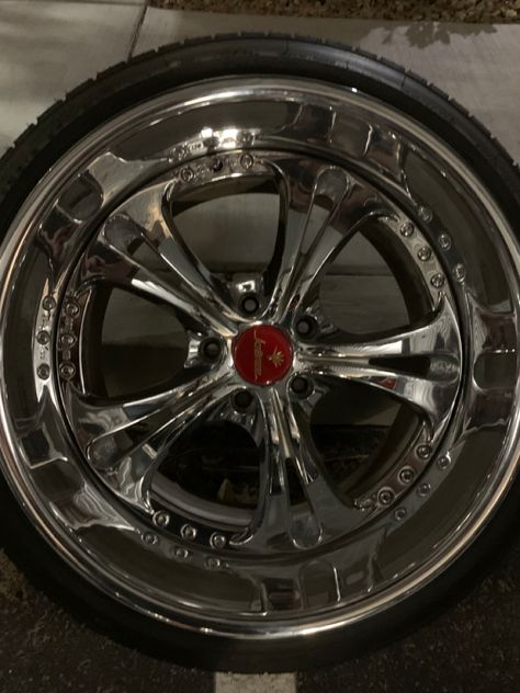 Chrome Rims For Cars, Static Cars, Chrome Rims, Rims For Cars, Car Inspiration, Chrome Wheels, Aftermarket Wheels, Vintage Cartoon, Car Wheels