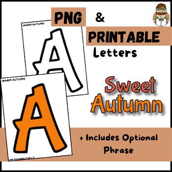 Autumn Bulletin Board, Fall Bulletin Boards, Bulletin Board Sets, Fall Printables, Printable Letters, Warm Autumn, Letter Templates, Fall Fun, Autumn Theme