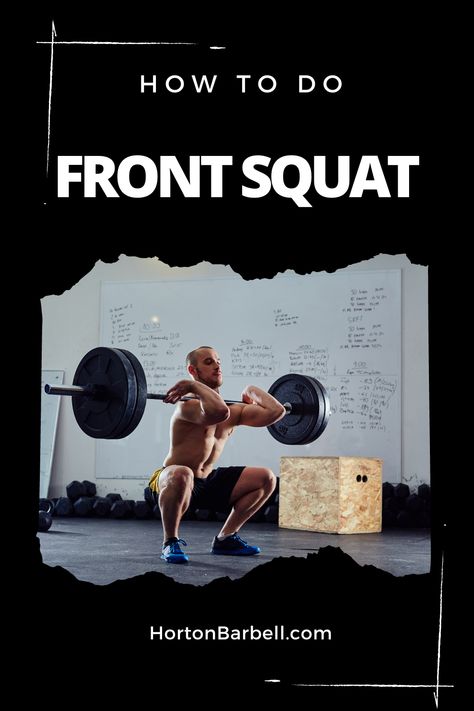 How to properly Front squat, the muscles worked, and also give some good variations and alternatives. Squat Form, Strength And Conditioning, Front Squat, Sports Medicine, Physical Therapist, Athletic Performance, Workout Guide, Step By Step Instructions, Muscles