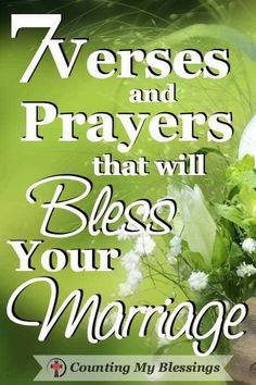 After 45 years of marriage - these marriage verses and prayers have blessed us. I pray that will bless your marriage adventure, too. Inspirational Passages, Blessed Marriage, Marriage Verses, Fierce Marriage, New Adventure Quotes, Counting My Blessings, My Blessings, Marriage Prayer, Godly Marriage