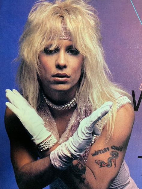 Vince Neil Hair, Motley Crue Vince Neil, Vince Neil Pfp, Vince Niel, Vince Motley Crue, Motley Crue 80s, Vince Neil 80s, 80s Hair Metal, Stranger Things Print