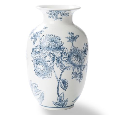 PRICES MAY VARY. 【Classic Decoration for Home】 Adding a touch of elegance to daily life, this blue and white vase has a beautiful flower and branches patterns.These product are hand-painted by skilled artisans on stoneware. Some variations in color will occur which is normal and part of it's design. 【Made of Ceramic】 This decorative vase is made of high-quality ceramic with glazed finish. It is made by experienced craftsmen. 【Functional & Decorative】 You can use it as a beautiful ornaments and p Vases Flowers, Classic Decoration, Chinoiserie Vase, Beautiful Ornaments, Blue And White Vase, White Vase, Decoration For Home, Classic Decor, Porcelain Vase