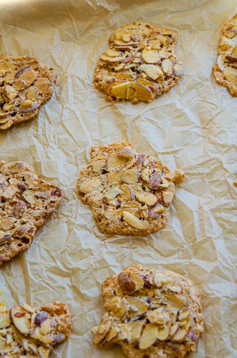 2 Ingredient Almond Cookies, 3 Ingredient Almond Cookies, Cookies With Sliced Almonds, Land O Lakes Almond Cookies, Almond Croissant Cookies 12 Tomatoes, Green Beans With Almonds, Crackle Cookies, No Egg Desserts, Dorie Greenspan