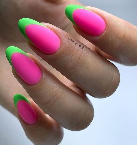 Neon Summer Nails, Summer Nails 2024, Neon Summer, Neon Green Nails, Watermelon Nails, Bright Nails, Nails 2024, Summer Nails Colors, Neon Nails