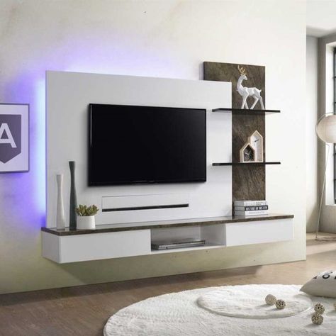 Tv Cabinet Design Modern, Tv Wall Cabinets, Tv Unit Furniture Design, Tv Unit Decor, Living Room Wall Units, Tv Stand Decor, Tv Unit Furniture, Tv Unit Interior Design, Wall Tv Unit Design