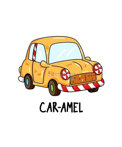 Car Puns, Funny Soap, Candy Caramel, Car Cute, Candy Car, Car Funny, Funny Candy, Halloween Quotes Funny, Cheesy Jokes