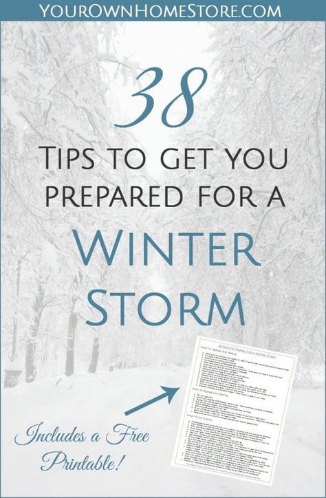 Winter Storm Prep, Winter Storm Preparedness, Winter Preparedness, Storm Preparedness, Storm Prep, Power Outage Tips, Survival Project, Emergency Prepardness, Winter Survival