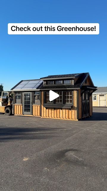 Lapp Structures LLC on Instagram: "This Cedar Greenhouse came out gorgeous! 🤩 #sheshed #tinyhouse #greenhouse #gardening" Greenhouse Studio, Greenhouse Shed Combo, Cedar Greenhouse, Window Greenhouse, Greenhouse Shed, Backyard Greenhouse, Garden Sheds, She Sheds, Greenhouse Gardening