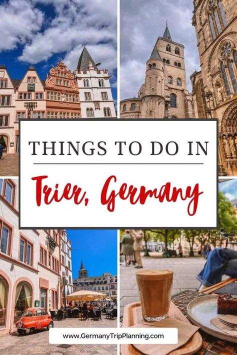 The best things to do in Trier - Germany Trip Planning German Currywurst, Germany Travel Destinations, Germany Trip, International Trip, German Travel, Germany Travel Guide, Traveling Europe, Europe Holidays, Breathtaking Photography