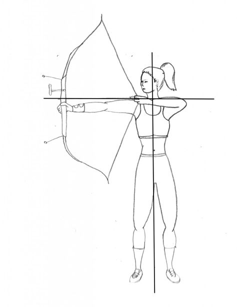 Archery Drawing, Draw A Bow, Drawing Arms, Bow Drawing, Arm Drawing, Bow Aesthetic, Types Of Bows, Bow Art, Arrow Drawing