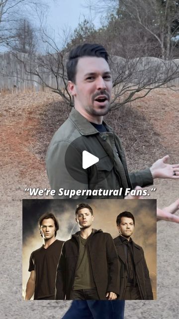 Ethan Trace on Instagram: "“We’re Supernatural Fans” 📺😈 @cw_supernatural @jensenackles @jaredpadalecki 
•
•
#supernatural #spnfamily #spn #deanwinchester #samwinchester" Demon Supernatural, Supernatural Fans, January 22, Sam Winchester, Dean Winchester, Jensen Ackles, Supernatural, Fan, On Instagram